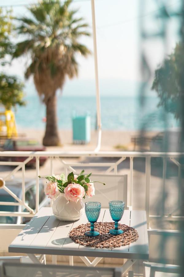 Sugar Blue - Apartments On The Beach Agios Vasilios  外观 照片