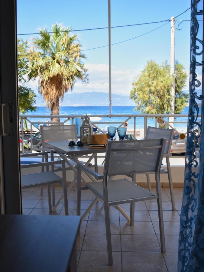 Sugar Blue - Apartments On The Beach Agios Vasilios  外观 照片