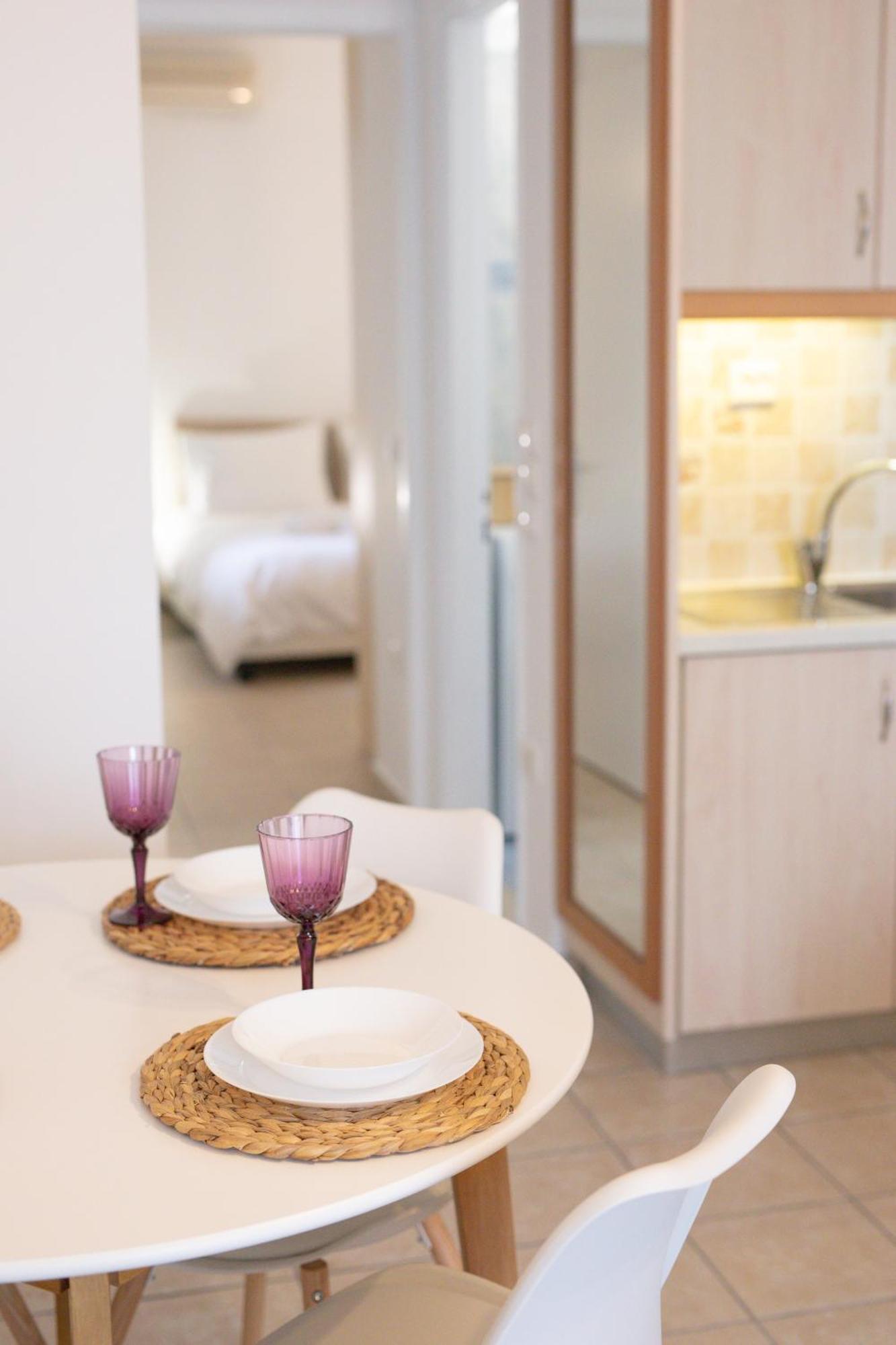 Sugar Blue - Apartments On The Beach Agios Vasilios  外观 照片