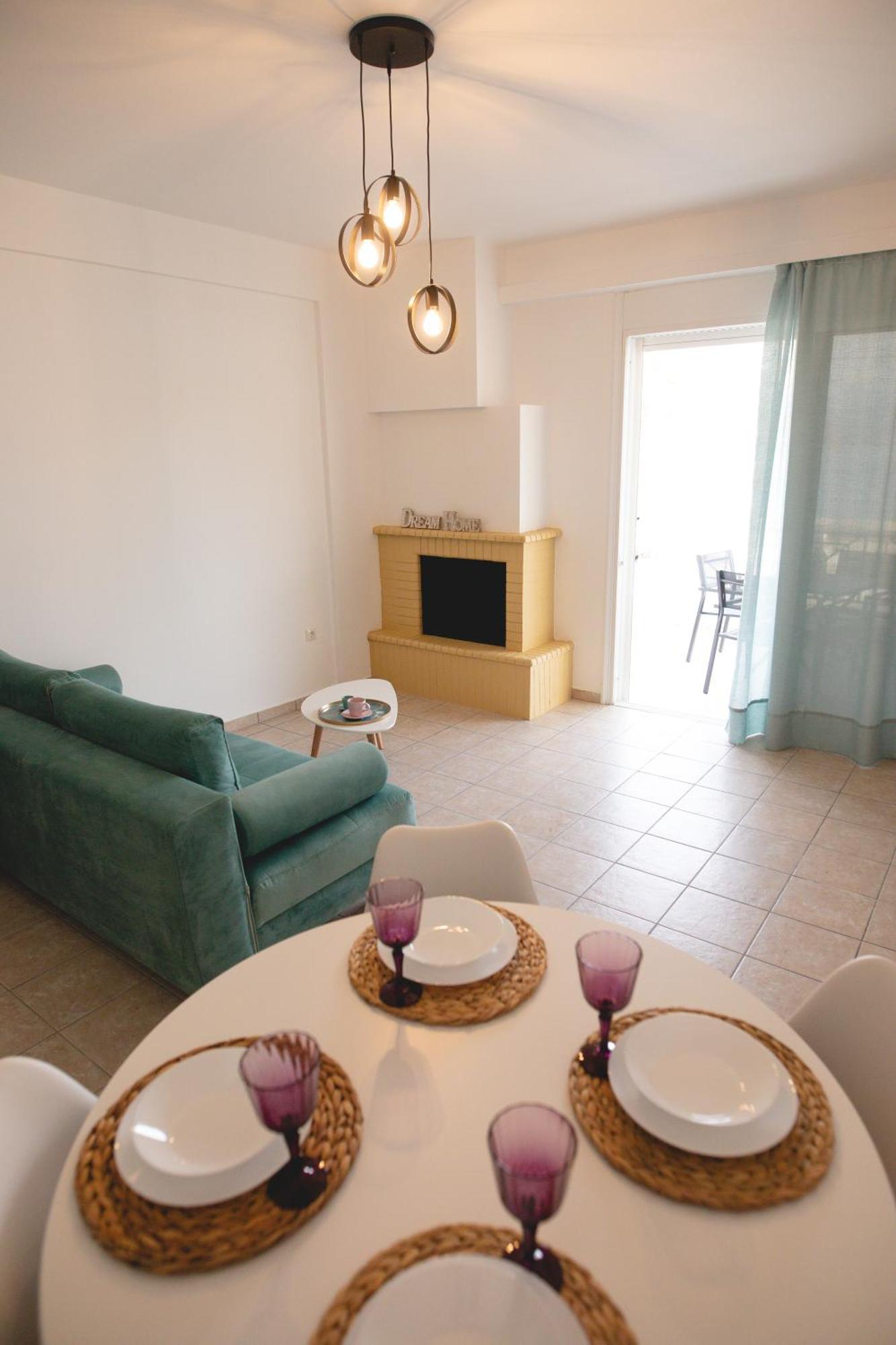 Sugar Blue - Apartments On The Beach Agios Vasilios  外观 照片